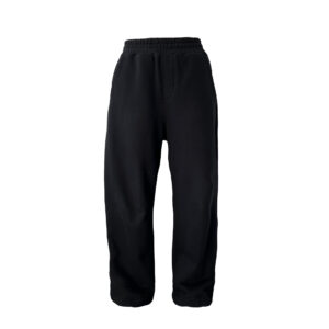 BOXY CLEAN BLACK SWEATPANTS